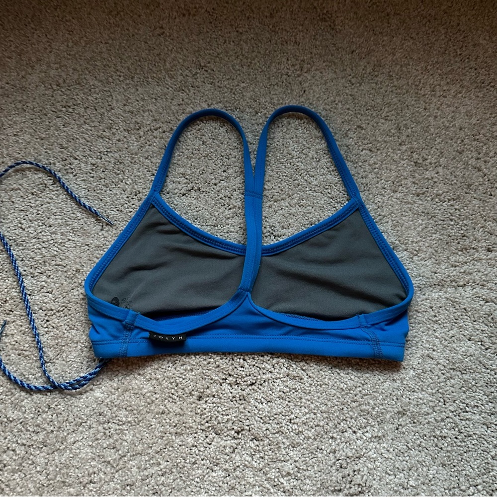 Jolyn Bikini Top - Water Blue Color